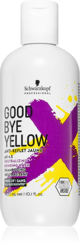 Schwarzkopf Neutraliserande schampo gula toner för färgat och markerat hår - Volym: 300 ml