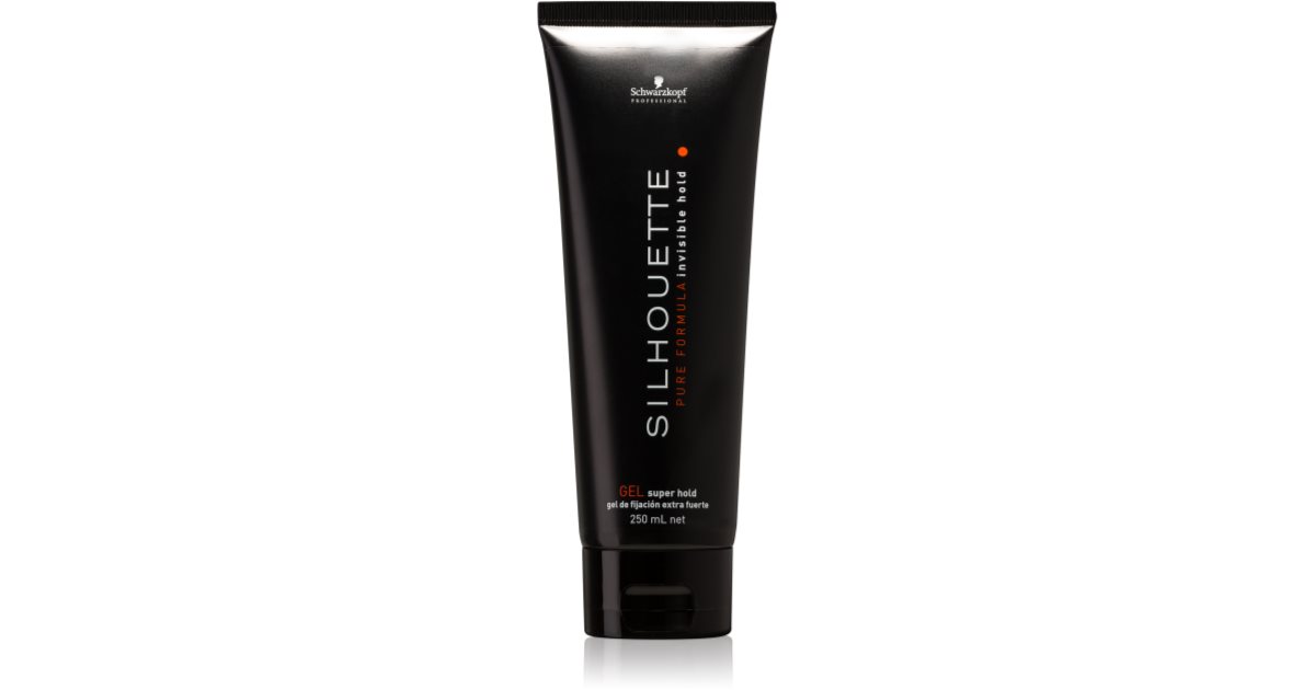 Schwarzkopf professional Silhouette Formula Gel Puro Invisibile Super Hold - Gel Rassodante Capelli - 250ml