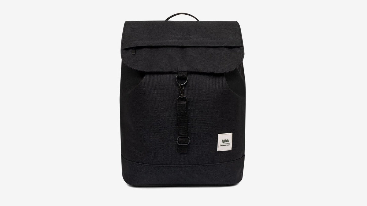 LEFRIK SCOUT: Eco-Friendly Daily Backpack Black