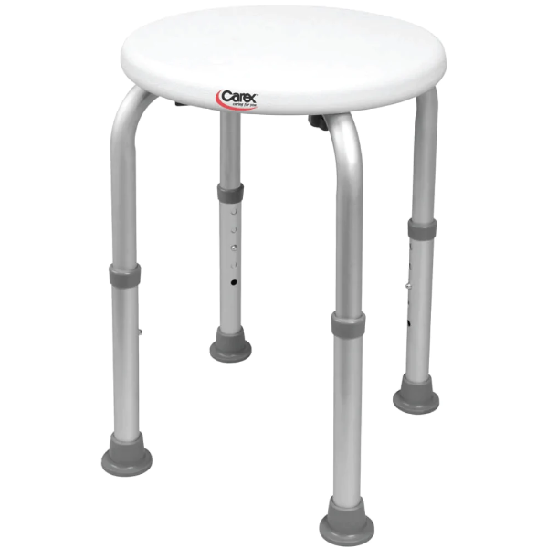 Carex Compact Shower Stool, Case