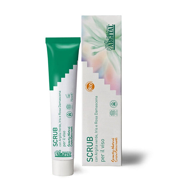 Argital Scrub and face mask with green clay 200 ml