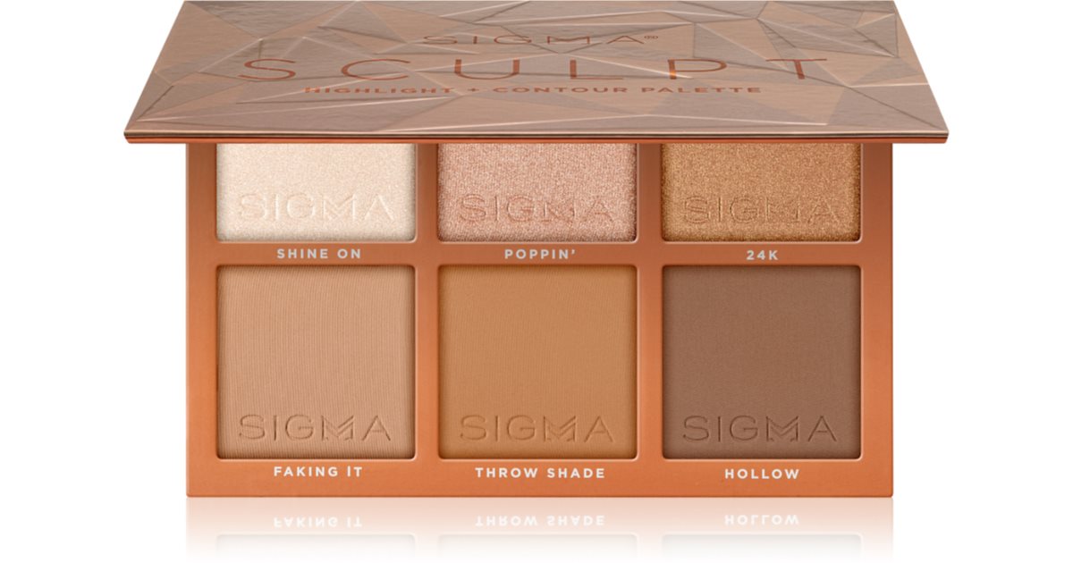 Sigma Beauty Paleta do konturowania Sculpt Contour 27,48 g
