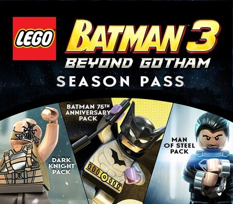 LEGO Batman 3: Beyond Gotham - Season Pass DLC EU XBOX One - Xbox Series X|S CD Key