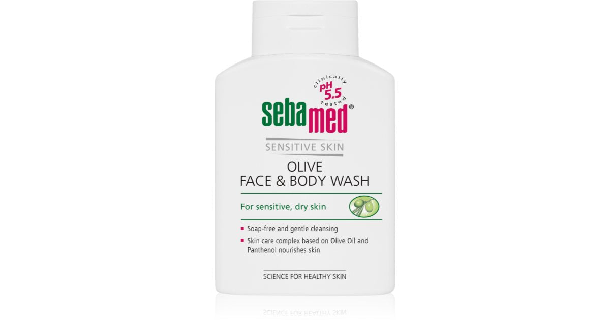 Sebamed Classic Olive Face & Body Cleanser - 200ml