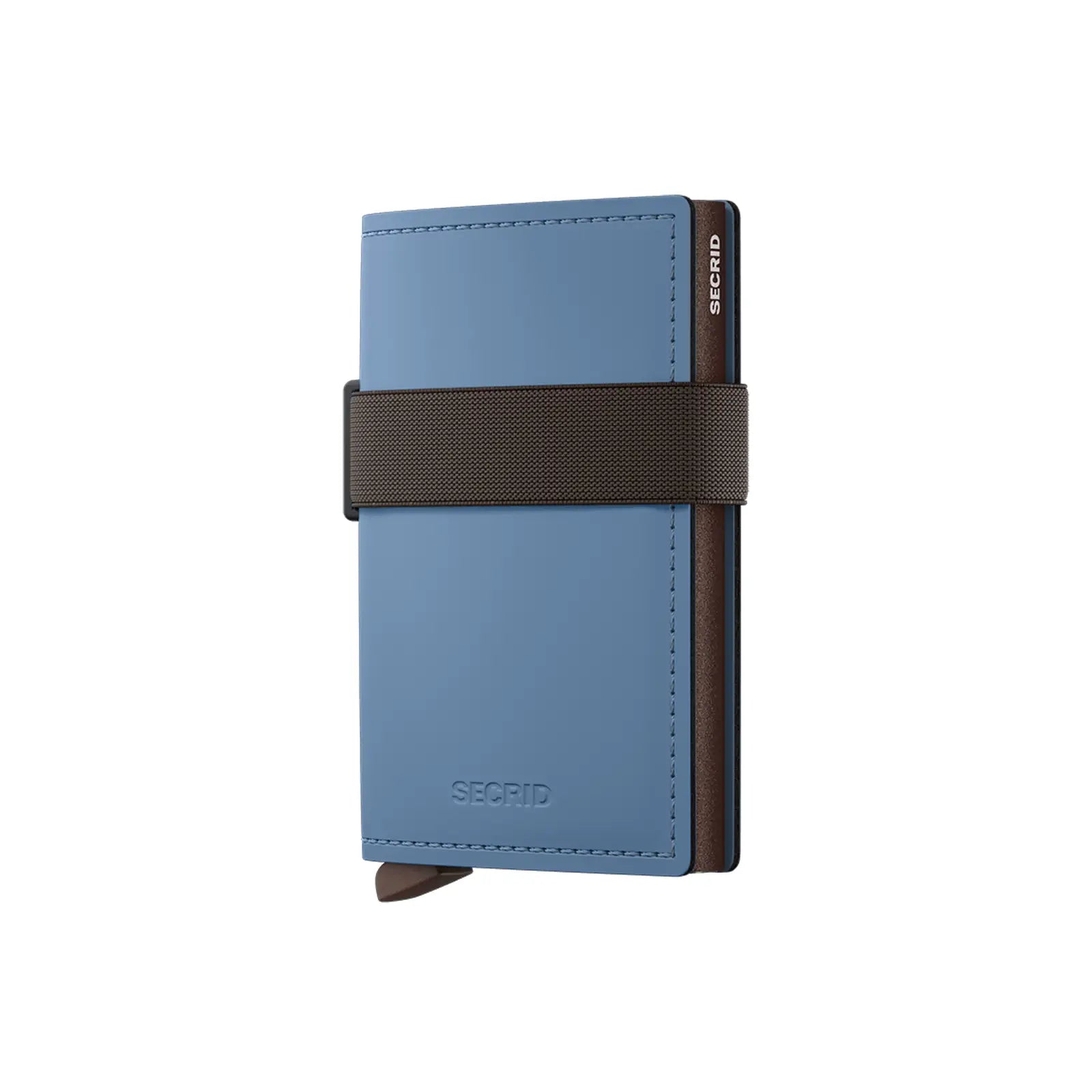 Secrid Bandwallet Matte "Steel Blue-Brown" (BMA-STEEL-BLUE-BROWN)