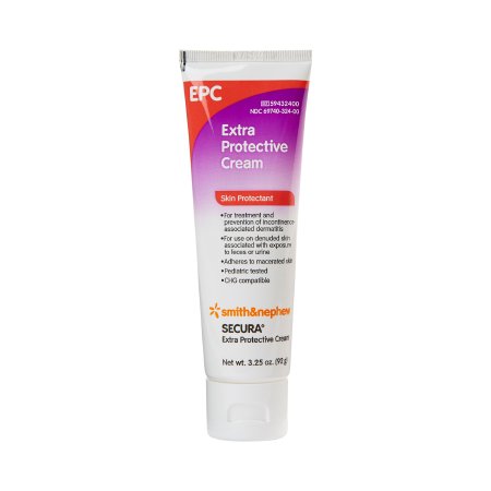 Secura Extra Protective Skin Protectant Cream, 3.25 oz Flip Top Tube, Each