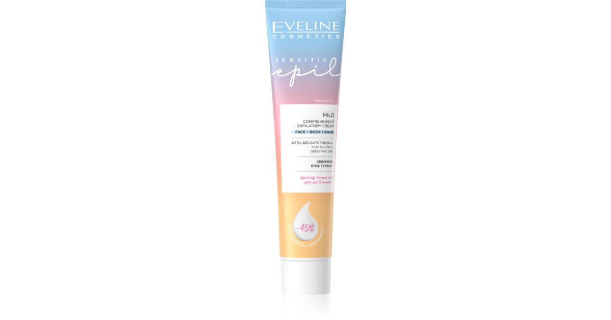 Eveline Cosmetics Sensitive body hair removal cream for sensitive skin 125 ml