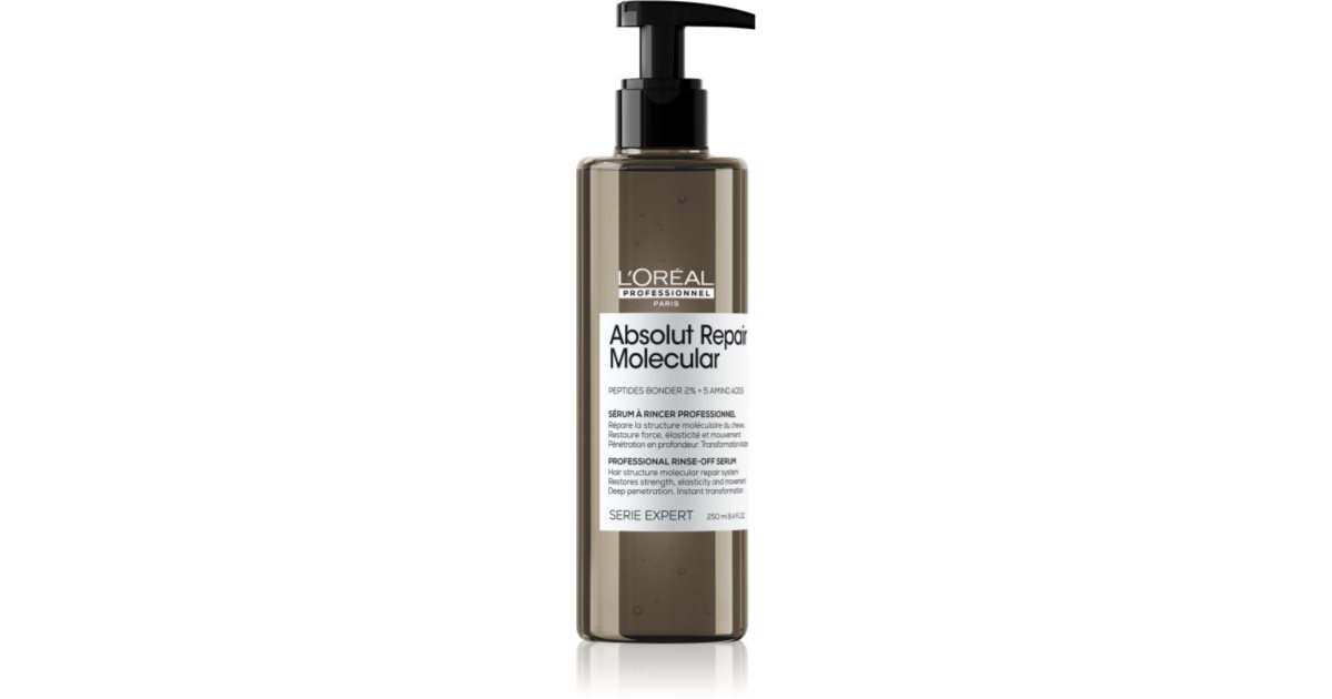 L’Oréal Professionnel Serie Expert Absolut Repair Molecular Serum til beskadiget hår 250 ml