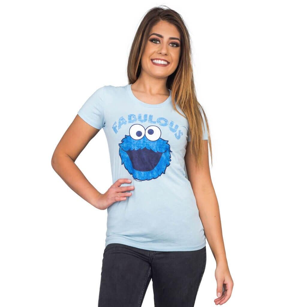 Sesame Street Fabulous Cookie Monster T-shirt - M