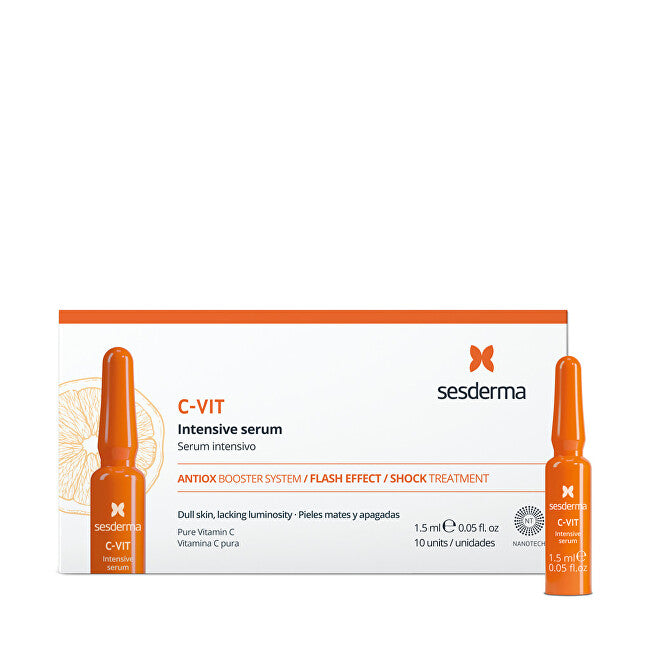 Sesderma Upplysande och förnyande serum C-VIT (intensiv) 10 x 1,5 ml