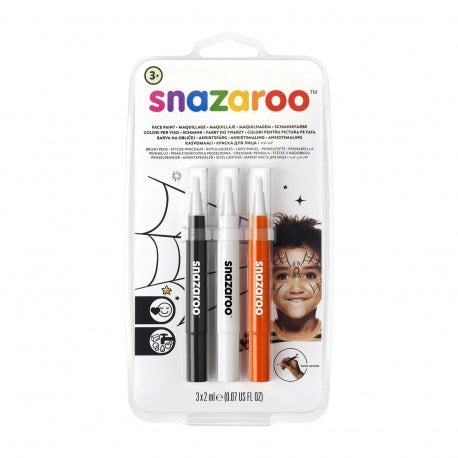 Snazaroo 3-Farben-Stiftmarker-Set