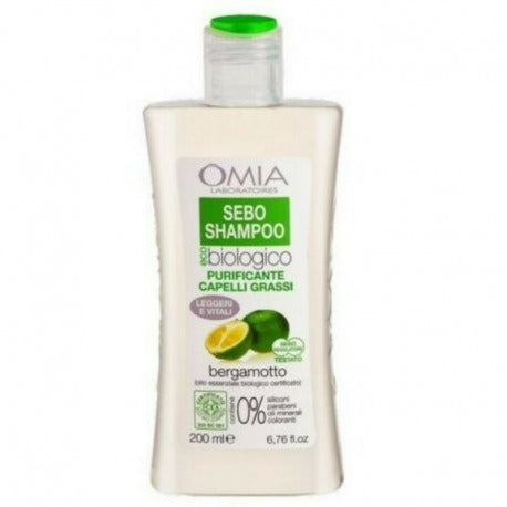Omia Organic Bergamot Shampoo for Oily Hair 200ml