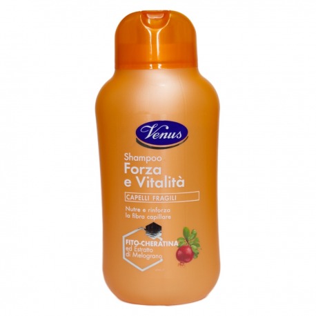Venus Shampoo Strength And Vitality Fragile Hair 250Ml