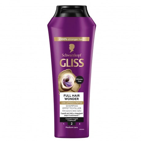 Gliss Full Hair Wonder Shampoo Filler Effect 250 Ml
