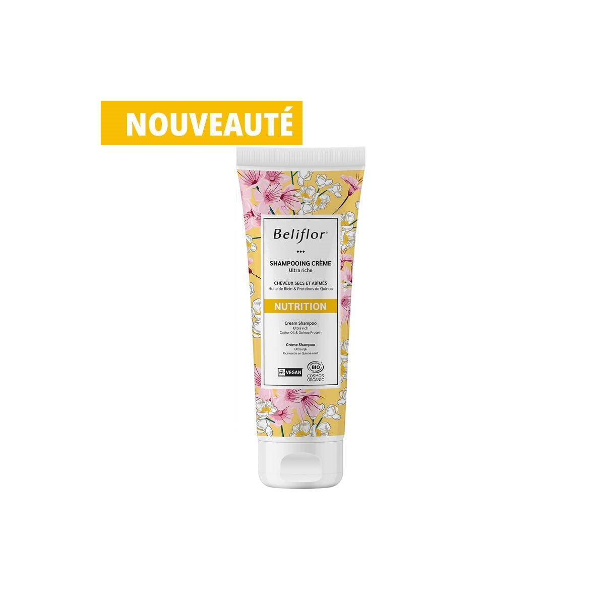 Beliflor Nutrition Shampoo Cream for tørt og skadet hår 250ml