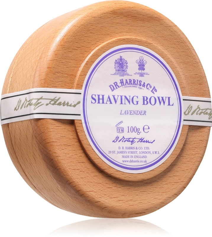 D.R. Harris Shaving Soap Beech Wood sapone da barba Lavender 100 g