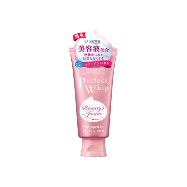 Shiseido - Senka Perfect Whip Collagen in Washing Foam Cleanser (2023 Version) - 120g
