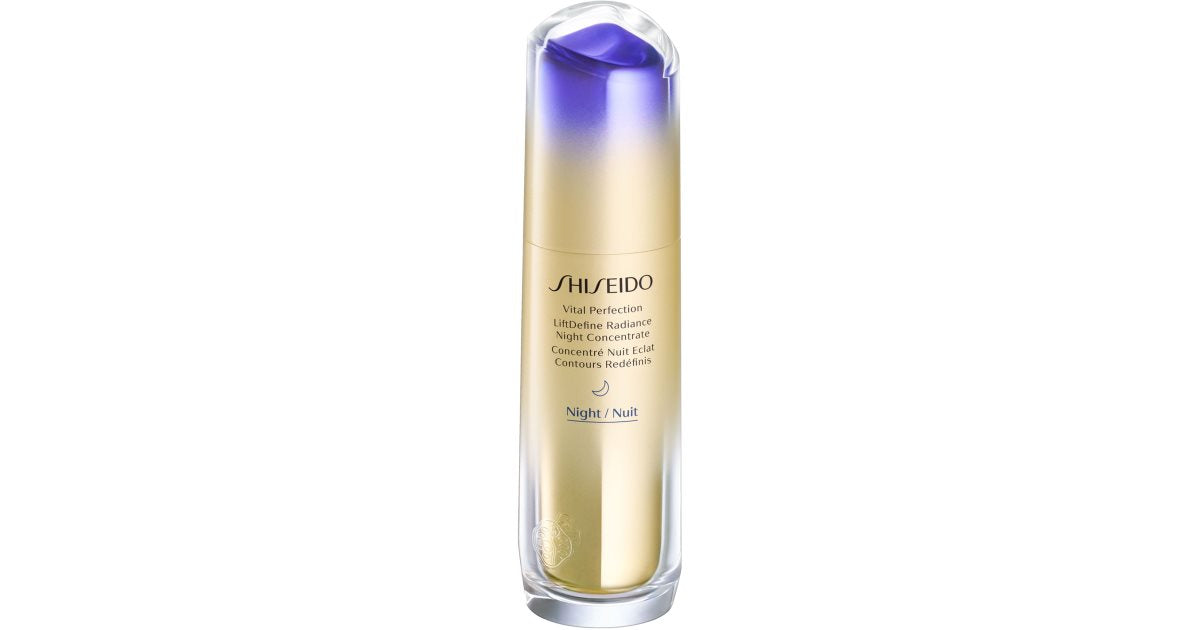 Shiseido Vital Perfection LiftDefine Koncentrat na noc rozświetlający - 40 ml