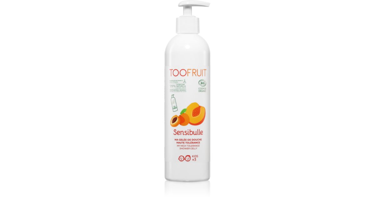 Toofruit Fersken delikat dusjgelé for barn 400 ml