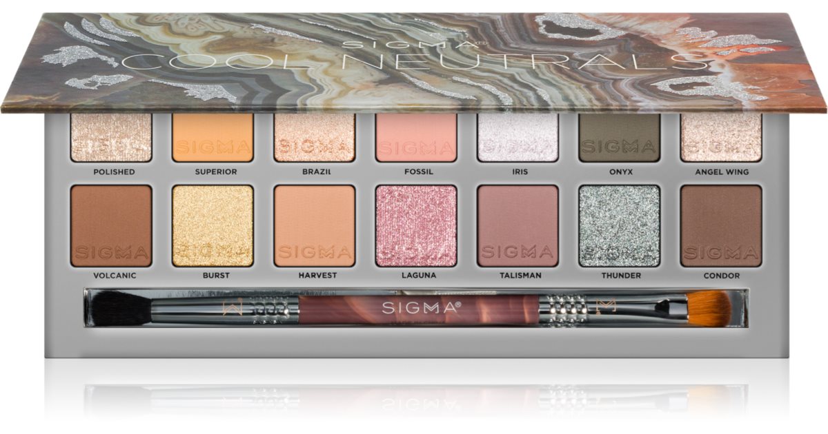 Sigma Beauty Paleta cieni do powiek Cool Neutral
