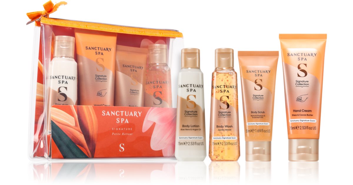 Sanctuary Spa Signature Set de regalo de 4 piezas Petite Retreat