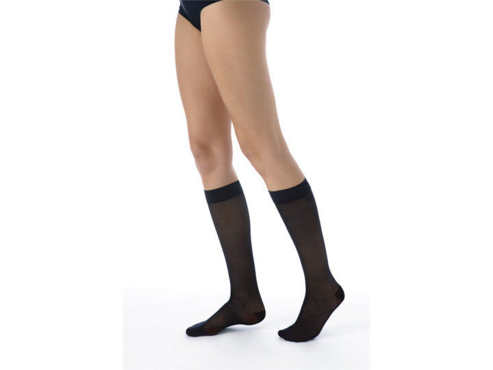 Skarpetki Sigvaris divin eclat normalne, czarne, rozmiar m