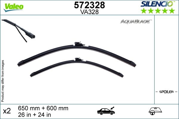 Wiper Blade VALEO 572328