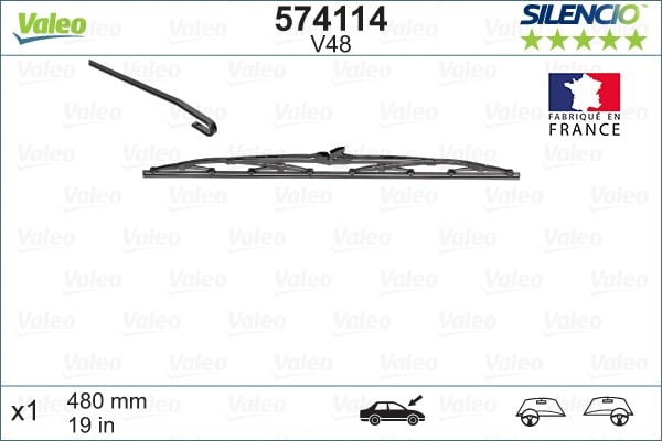 Wiper Blade VALEO 574114