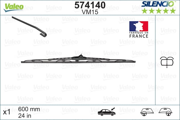 Wiper Blade VALEO 574140