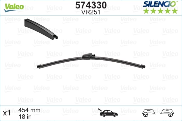 Wiper Blade VALEO 574330