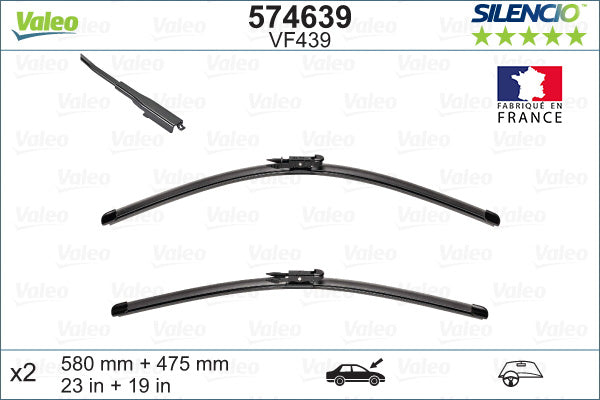 Wiper Blade VALEO 574639