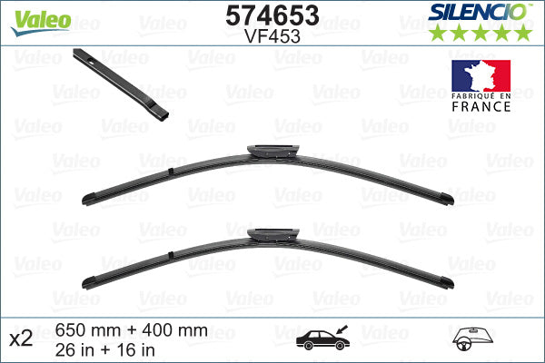 Wiper Blade VALEO 574653