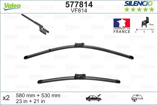 Wiper Blade VALEO 577814