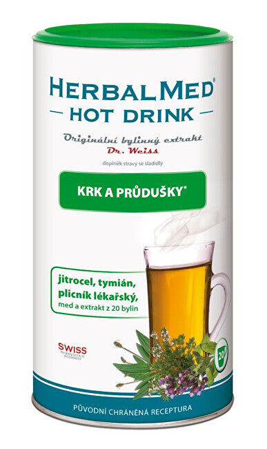 Simply you HerbalMed Hot Drink Dr. Weiss - collo e bronchi 180 g