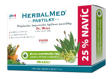Simply you HerbalMed Lutschtabletten Dr. Weiss Hustenbonbons 24 Lutschtabletten + 6 GRATIS