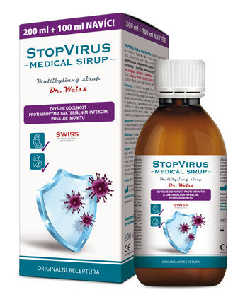 Simply you StopVirus Medical Weißer Sirup 200 ml + 100 ml ZD ARMA