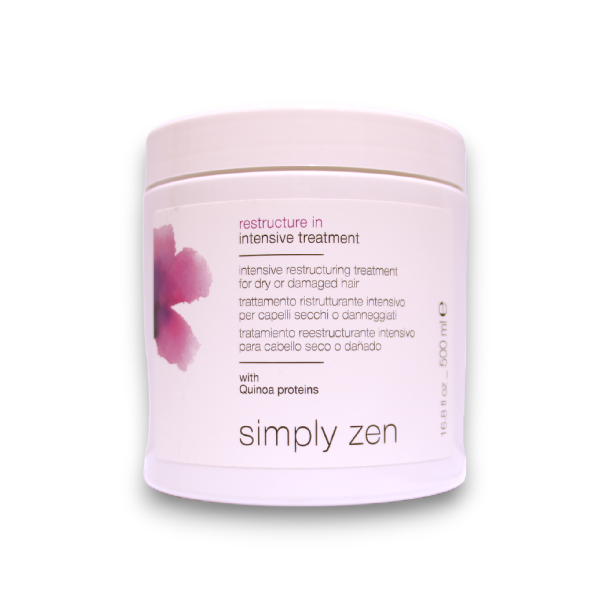 Simply Zen Restructure In Cream Mask Hair Treatment Repair 500ml