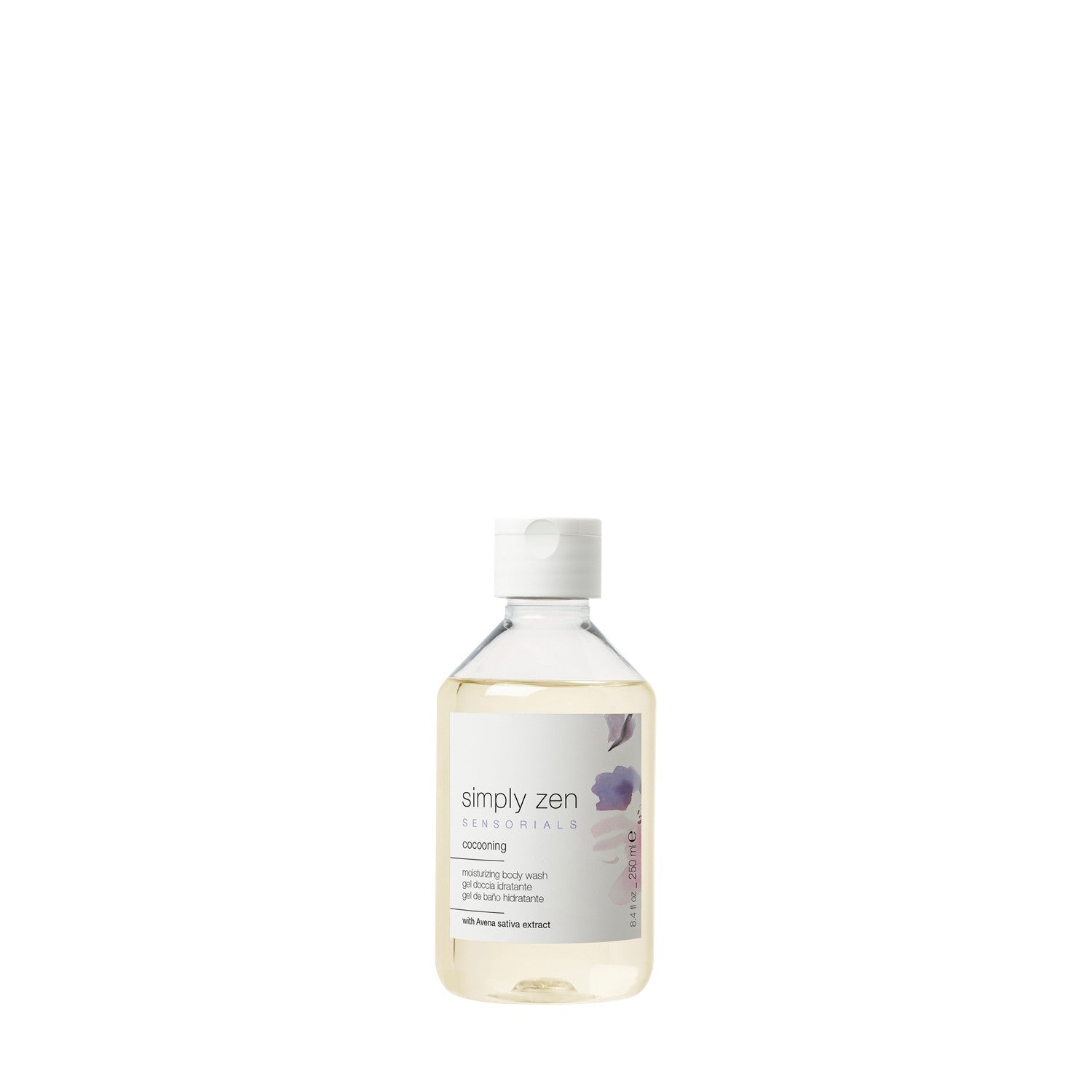Simply Zen Sensorials Cocooning, fuktighetsgivende, dusjgelé, for alle hudtyper, 250 ml