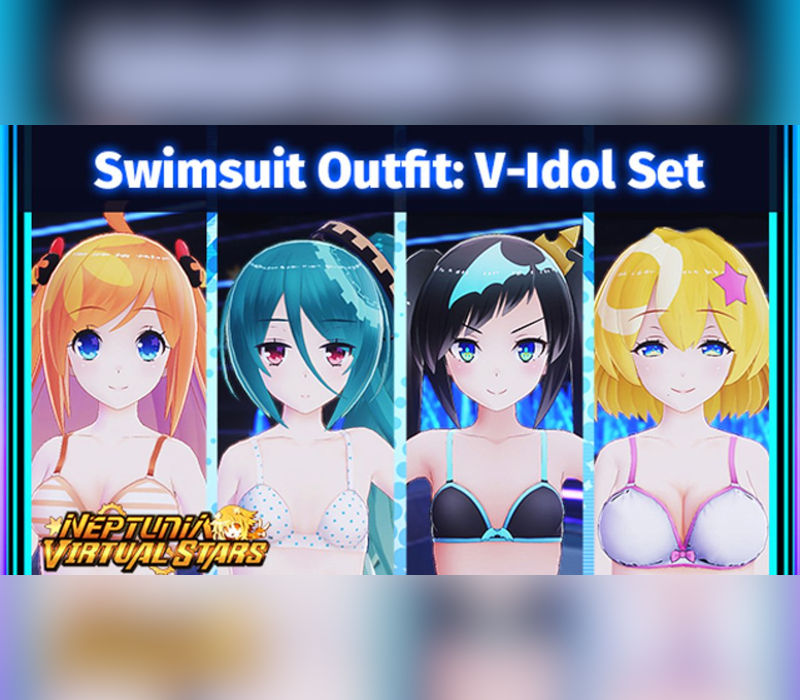 Neptunia Virtual Stars - Swimsuit Outfit: V-Idol Set DLC PC Steam CD Key