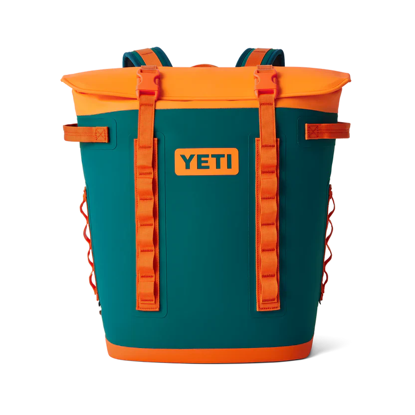 Yeti Hopper M20 Backpack Soft Cooler Teal - Orange