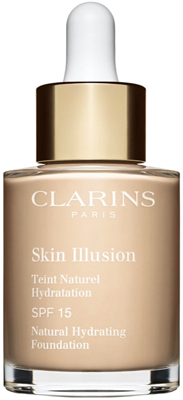 Clarins Skin Illusion Natural Illuminating Hydrating Foundation SPF 15 Color 103N Ivory 30ml