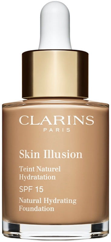 Clarins Skin Illusion Natural Illuminating Hydrating Foundation SPF 15 Color 111N Auburn 30ml