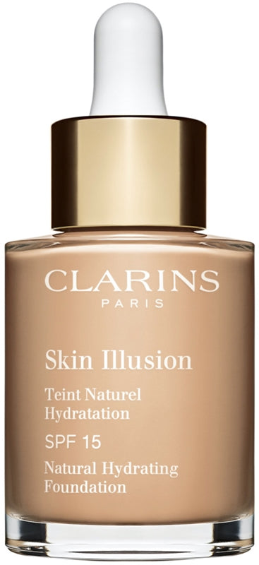 Clarins Skin Illusion Natural Illuminating Hydrating Foundation SPF 15 Color 108,3N Organza 30 ml