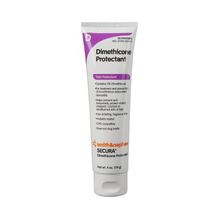 Secura Dimethicone Skin Protectant Cream, 4 oz Flip Top Tube, Each