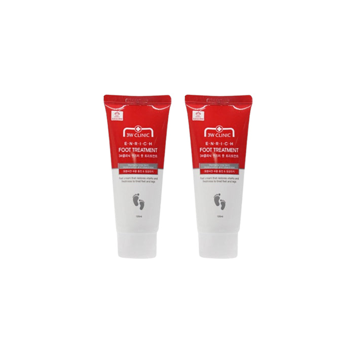 3W Clinic - Enrich Foot Treatment - 100ml (2ea) Set