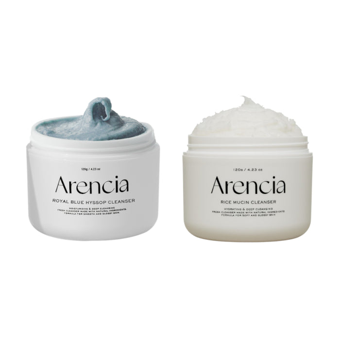 Arencia - Fresh Royal Blue Rice & Rice Mucin Mochi Cleanser - 120g