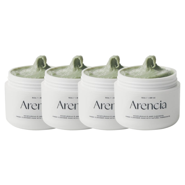 Arencia - Fresh Green Rice Mochi Cleanser - 120g (4ea) Set