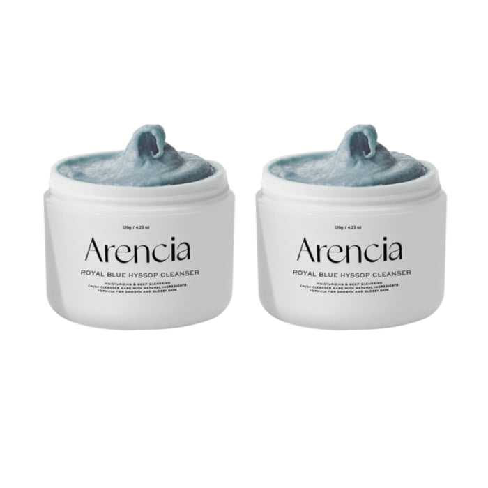 Arencia - Fresh Royal Blue Rice Mochi Cleanser - 120g (2ea) Set