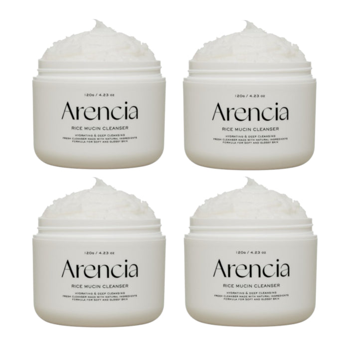 Arencia - Fresh Rice Mucin Mochi Cleanser - 120g (4ea) Set