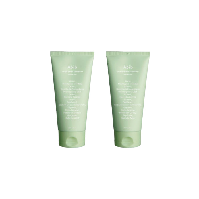 Abib - Acne Foam Cleanser Heartleaf Foam - 150ml (2ea) Set